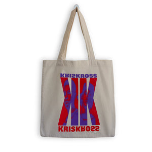 Kriss Kross Tote Bag