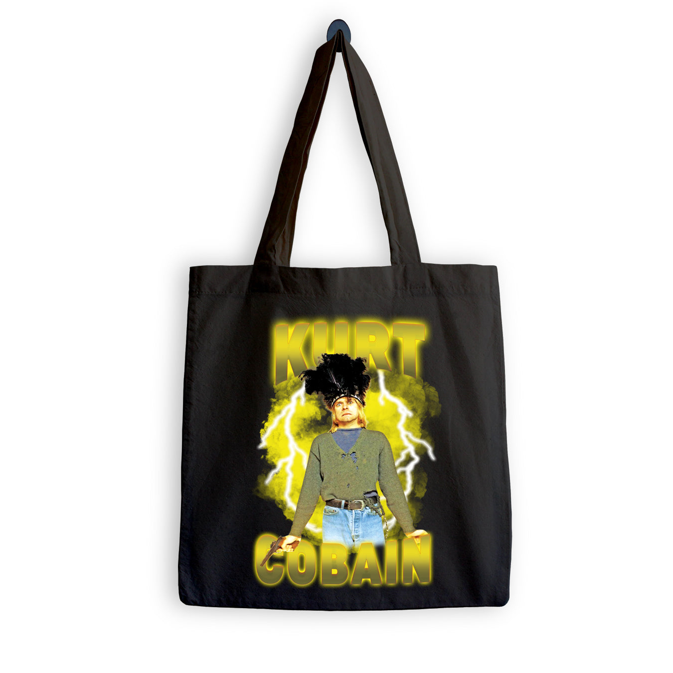 Kurt Cobain Tote Bag