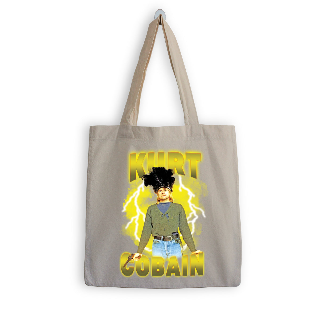 Kurt Cobain Tote Bag