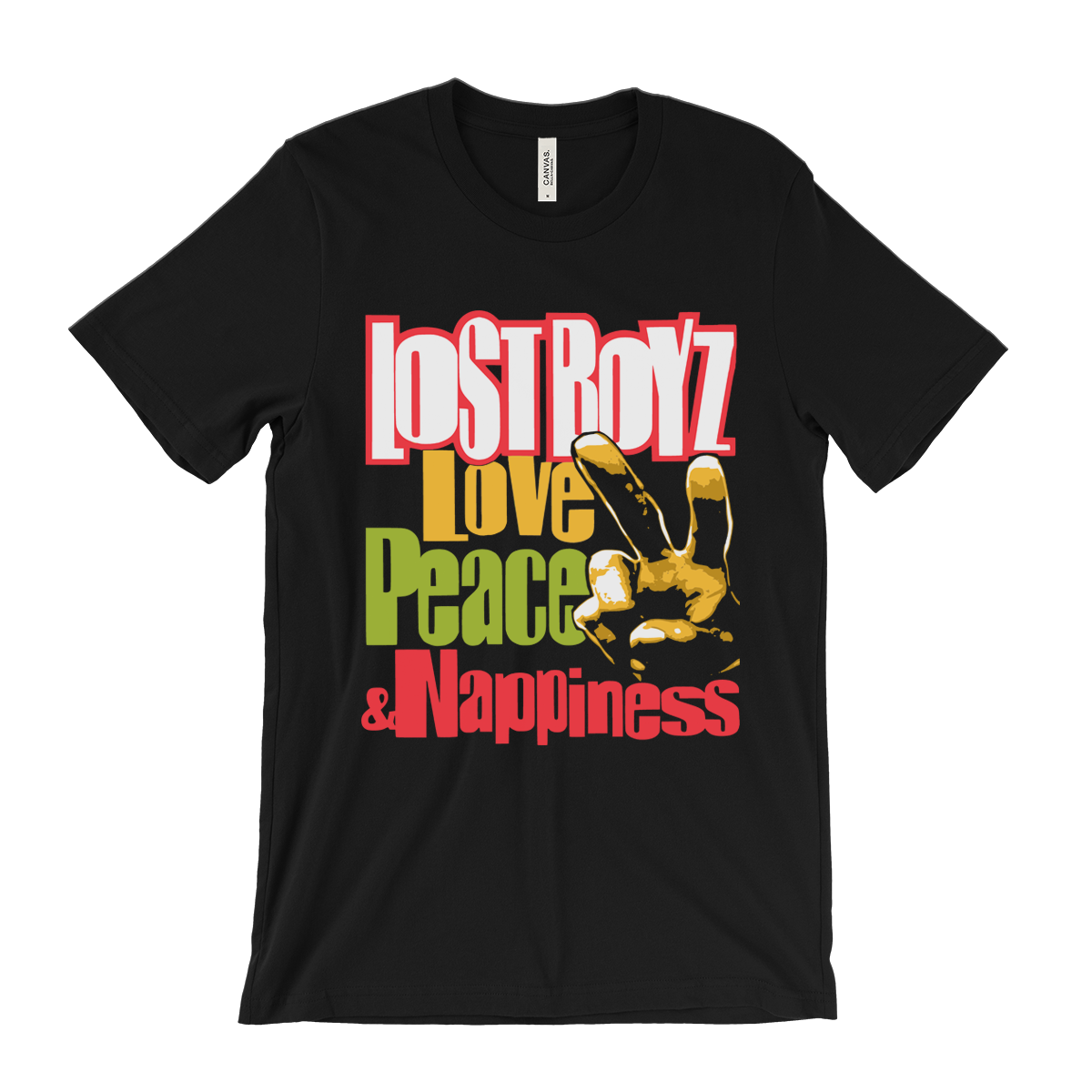 Lost Boyz - Love Peace and Nappiness T-Shirt