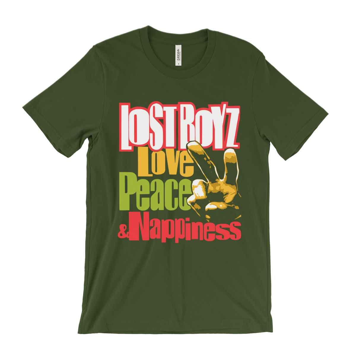 Lost Boyz - Love Peace and Nappiness T-Shirt