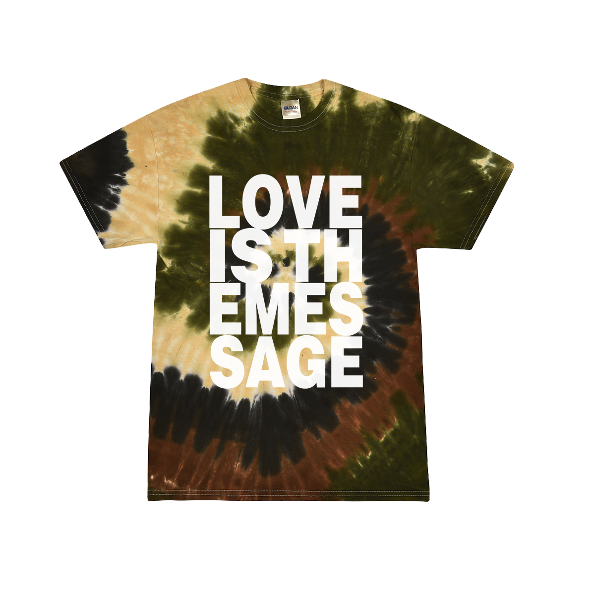 Love Is The Message Tie Dye T-Shirt