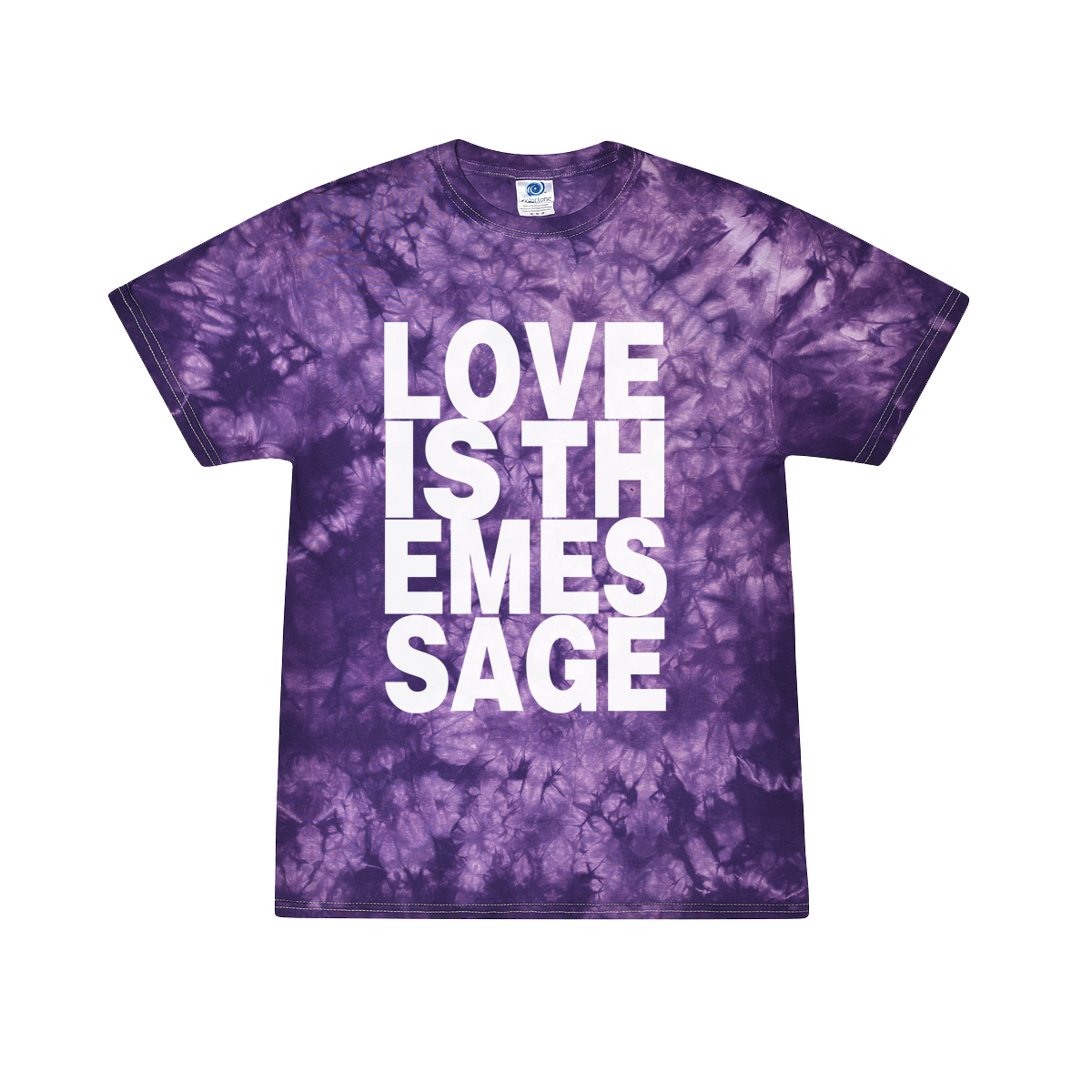 Love Is The Message Tie Dye T-Shirt