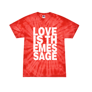 Love Is The Message Tie Dye T-Shirt