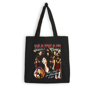 Mariah Carey All I Want For Christmas Is You Tote Bag