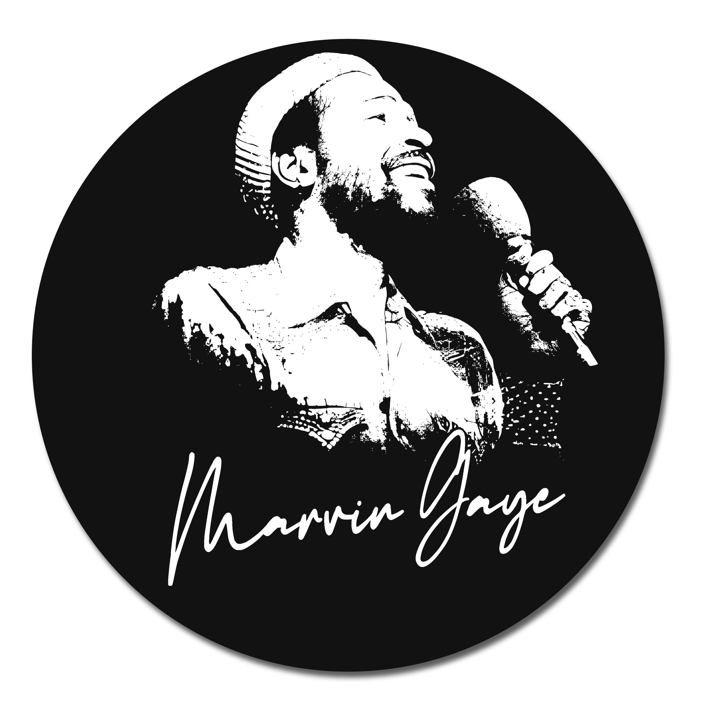 Marvin Gaye Turntable Slipmat