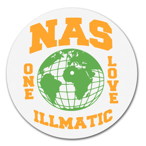 Nas Illmatic One Love Turntable Slipmat