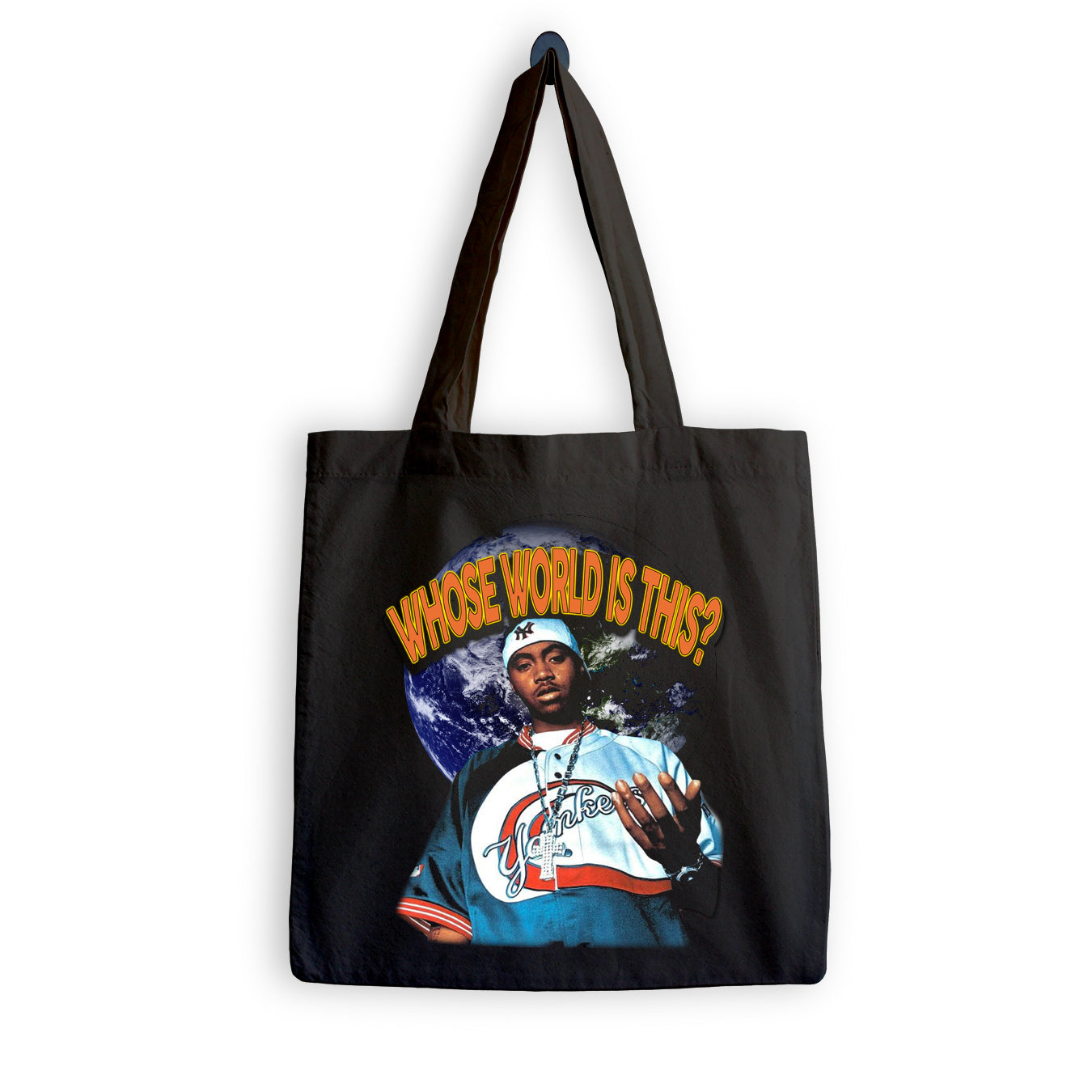 Nas Whose World Is This? Tote Bag