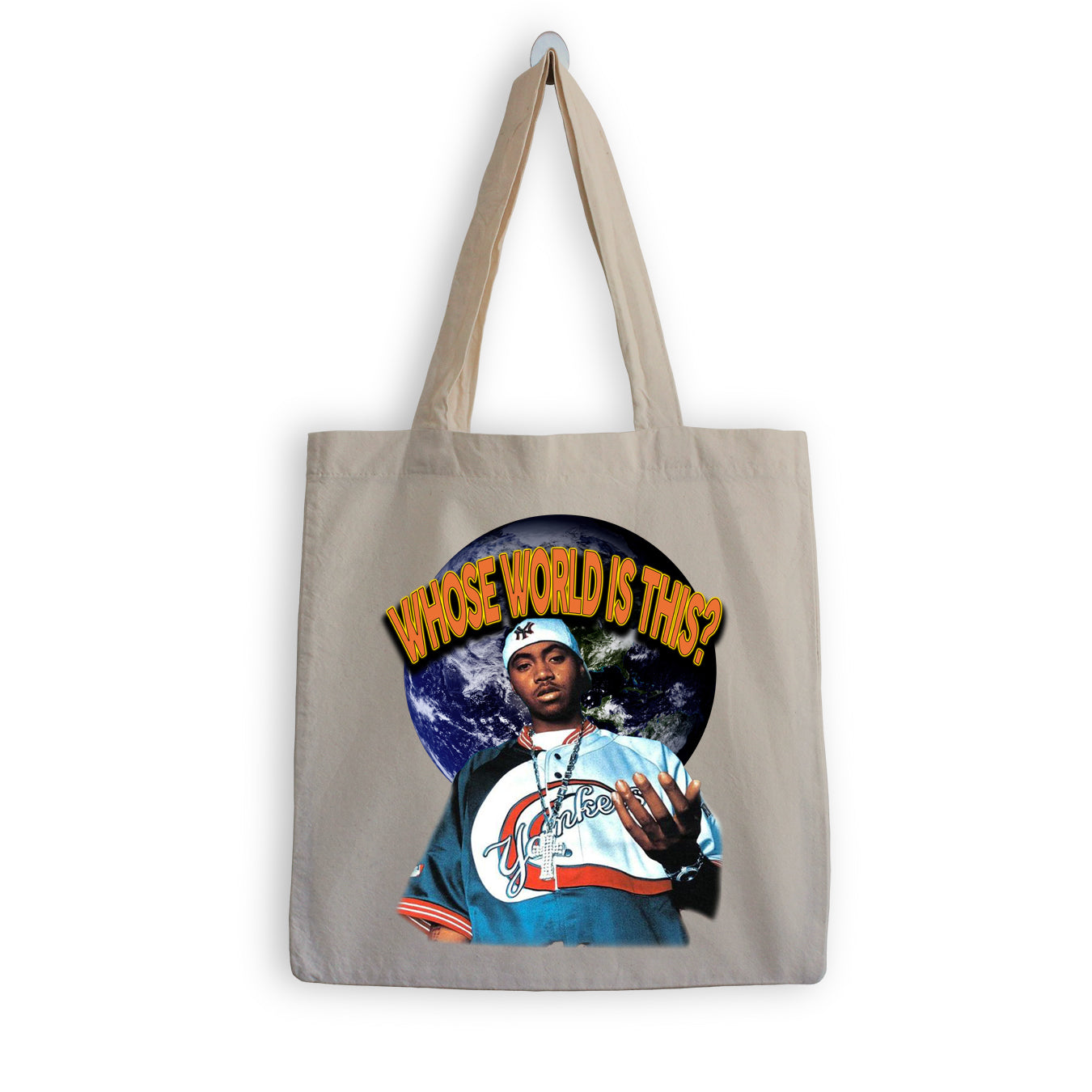 Nas Whose World Is This? Tote Bag