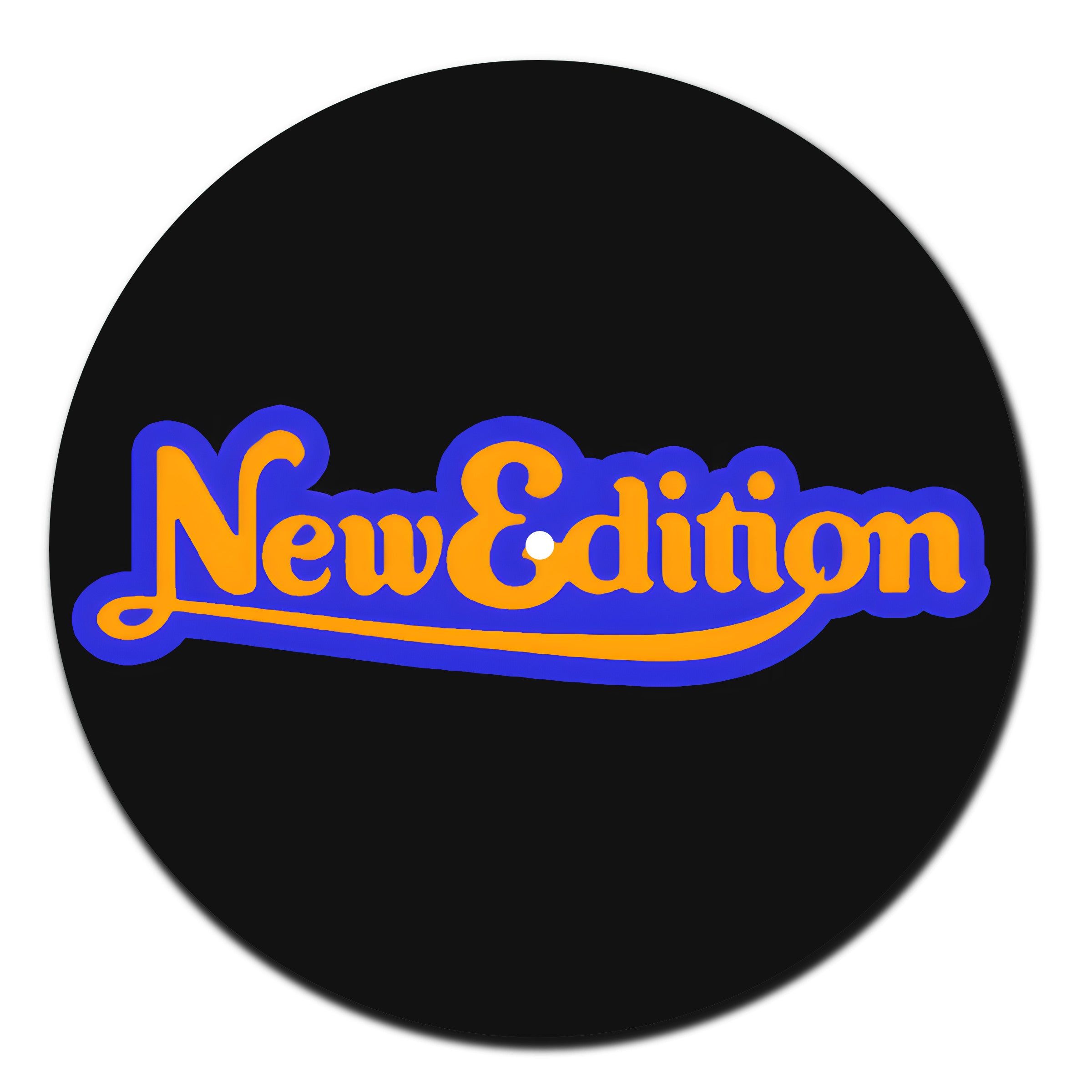 New Edition Logo Turntable Slipmat