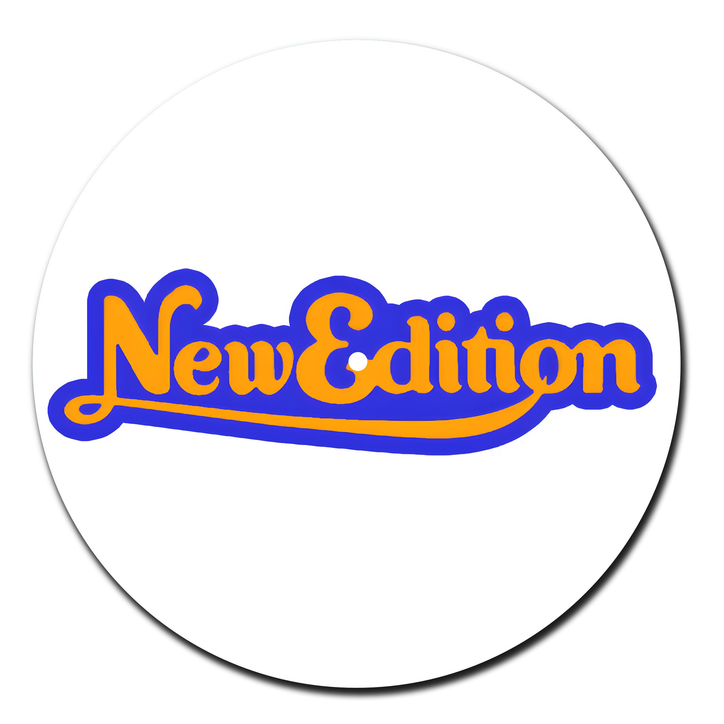 New Edition Logo Turntable Slipmat