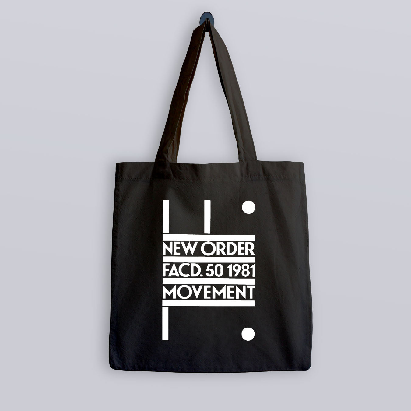 New Order FACD. 50 1981 Movement Tote Bag