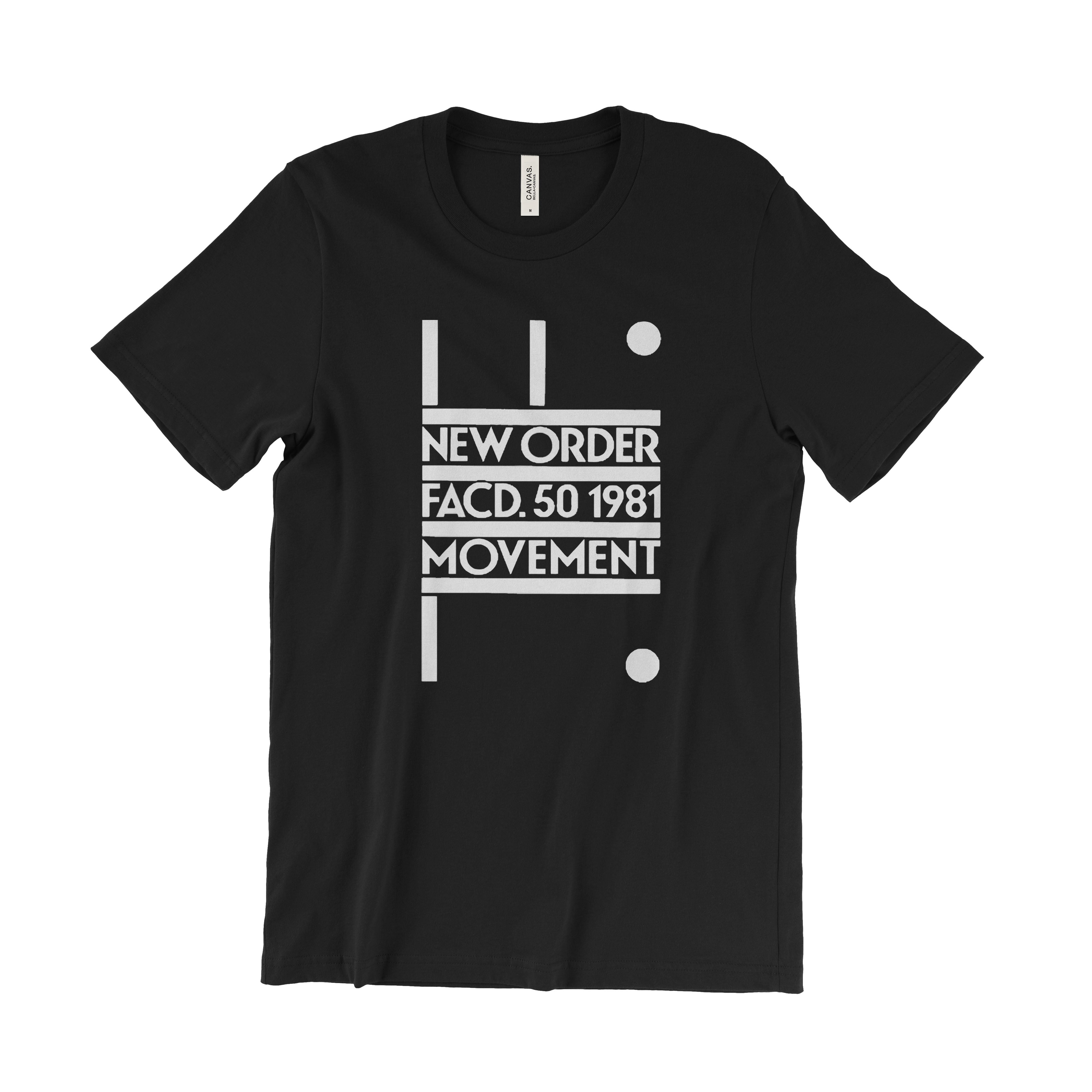 New Order FACD. 50 1981 Movement T-Shirt