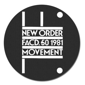 New Order FACD. 50 1981 Movement Turntable Slipmat