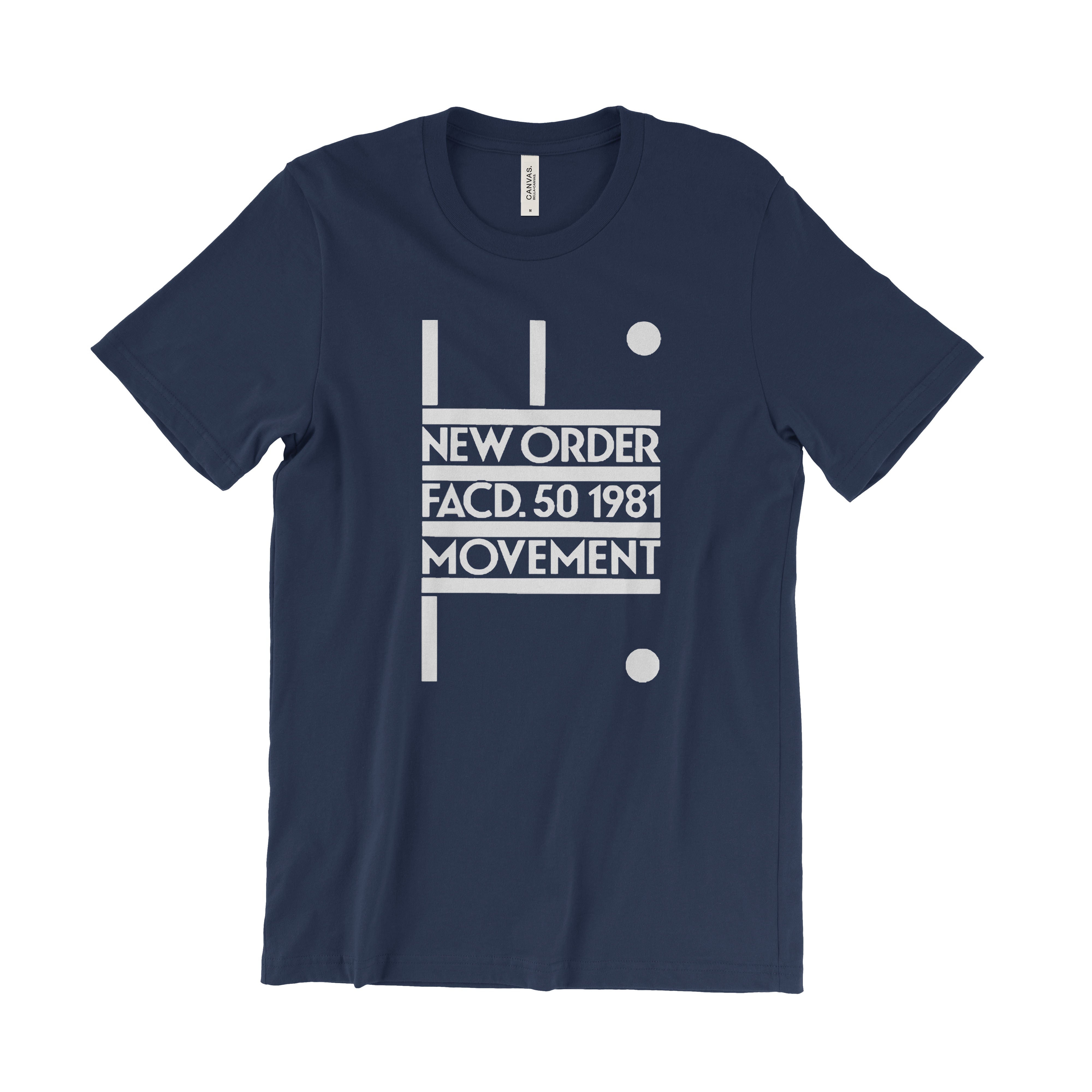 New Order FACD. 50 1981 Movement T-Shirt