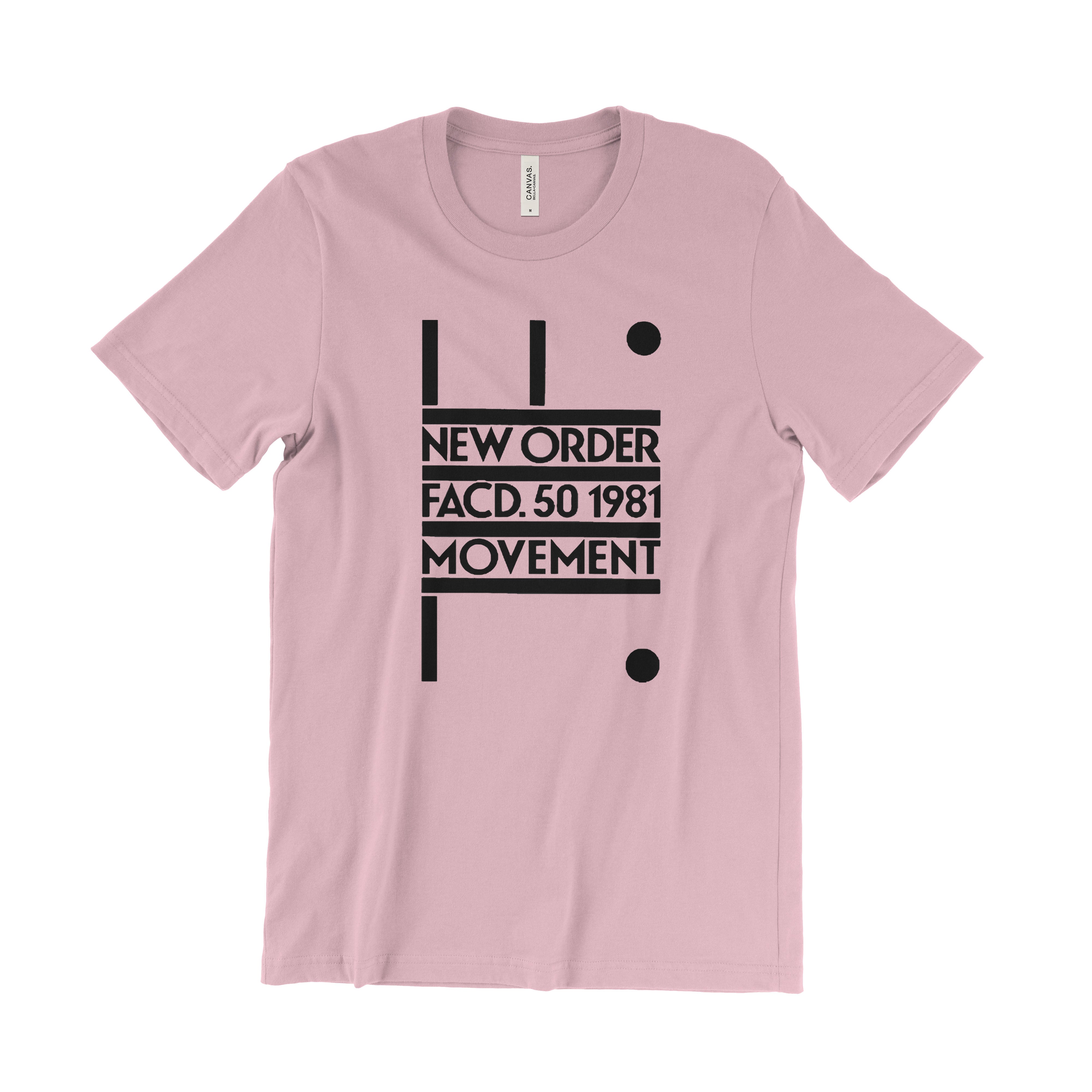 New Order FACD. 50 1981 Movement T-Shirt