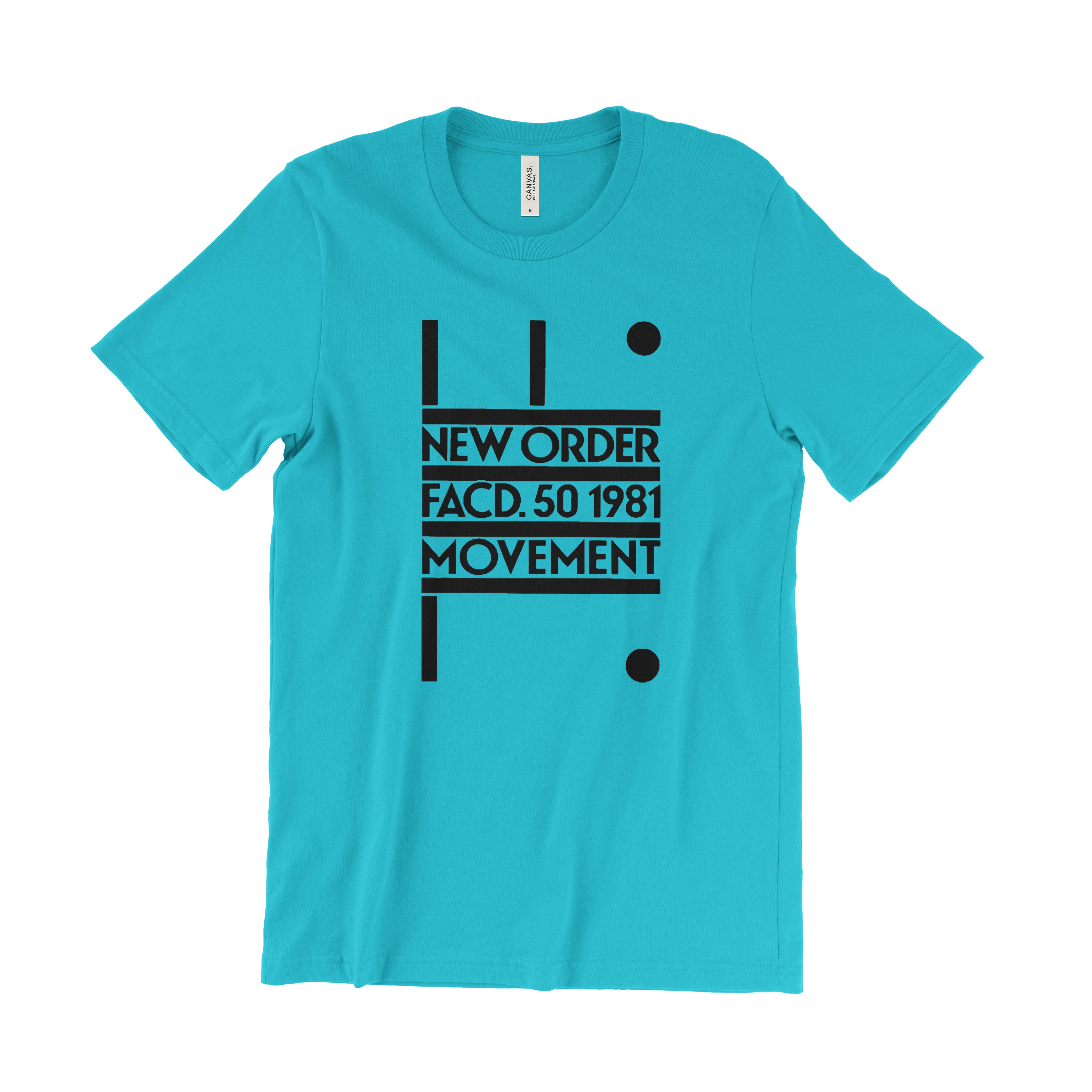 New Order FACD. 50 1981 Movement T-Shirt