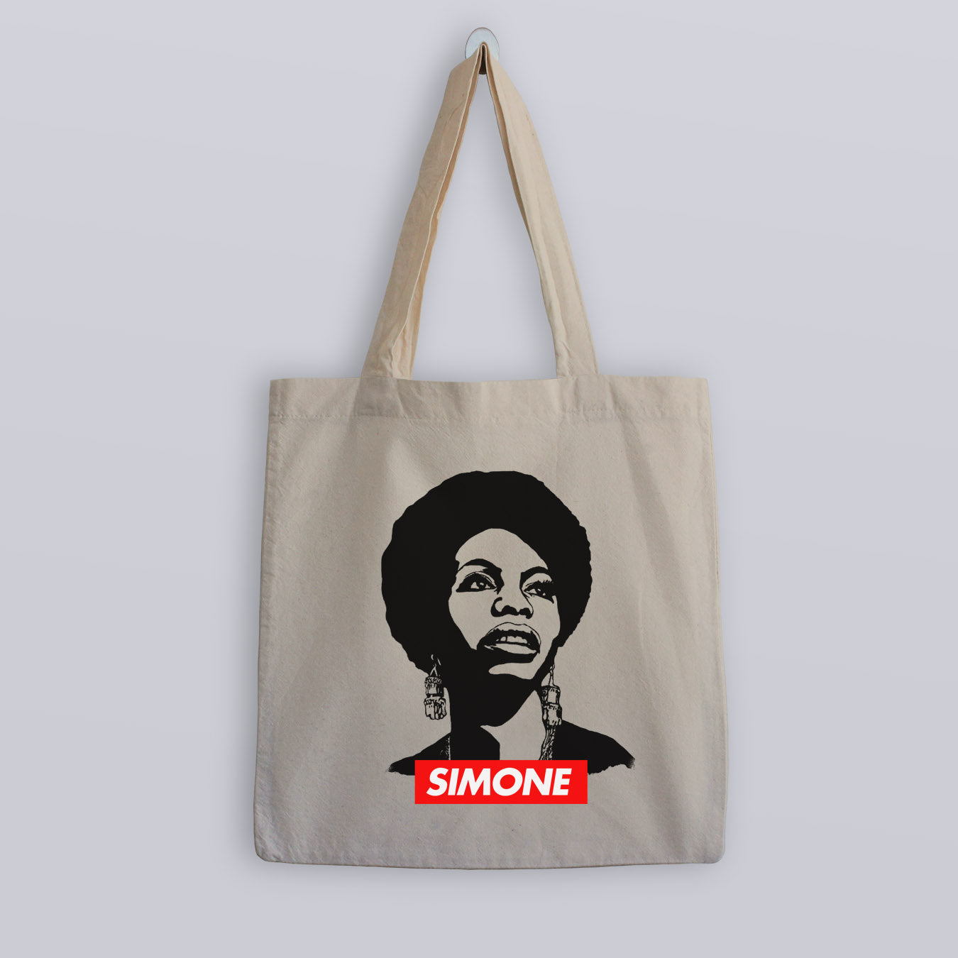 Nina Simone Face Tote Bag