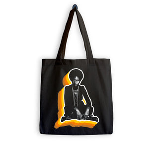 Nina Simone sitting Tote Bag