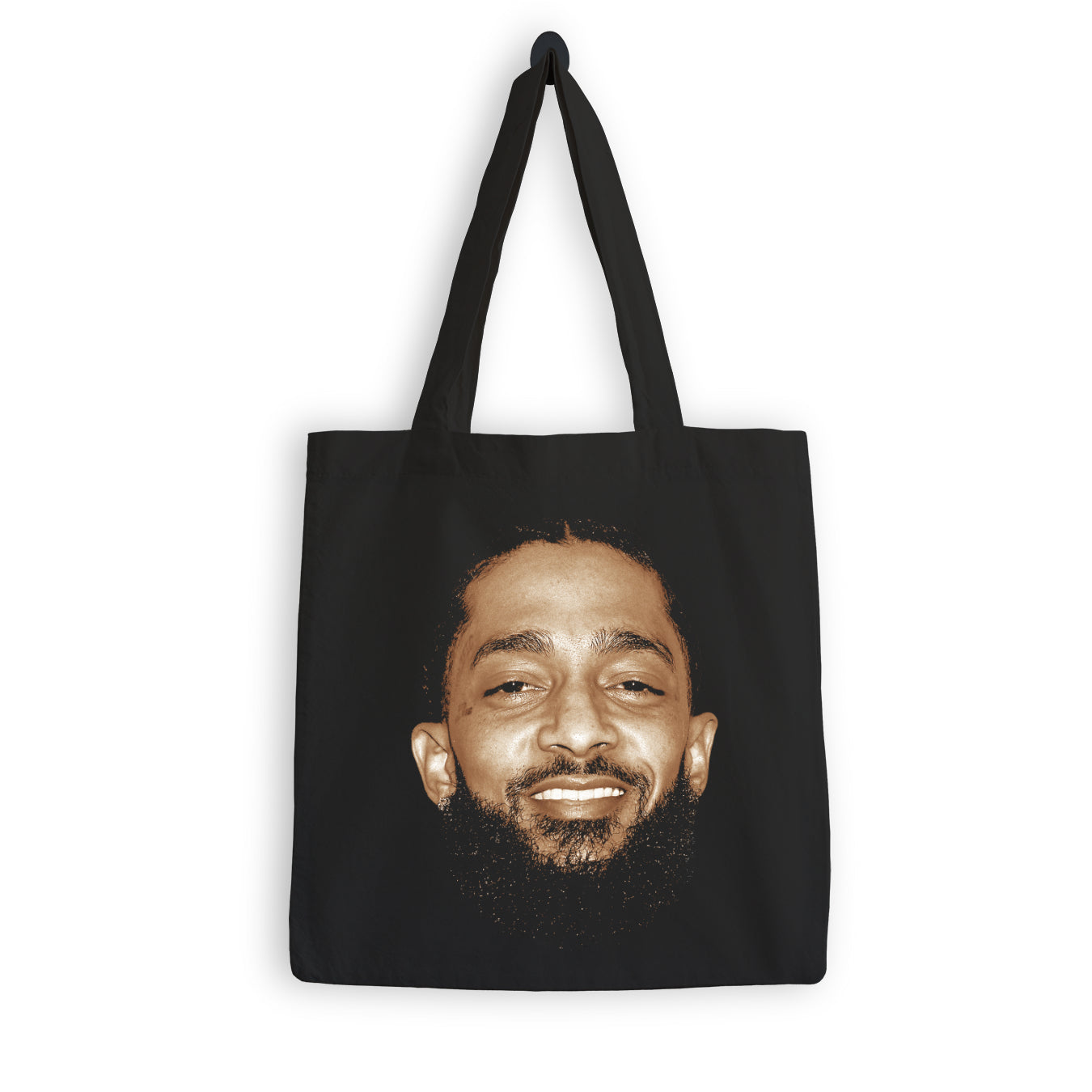 Nipsey Hussle Smiling Tote Bag