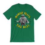 Load image into Gallery viewer, Biz Markie Nobody Beats The Biz! T-Shirt

