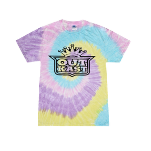 Outkast Logo Tie Dye T-Shirt