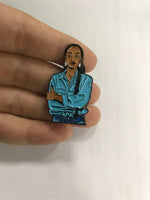 Load image into Gallery viewer, Sade Denim Pin
