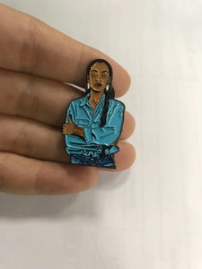 Sade Denim Pin