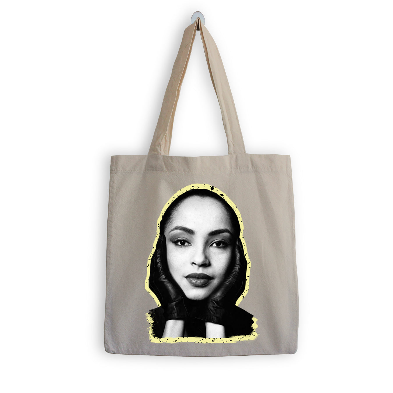 Sade Holding Face Tote Bag