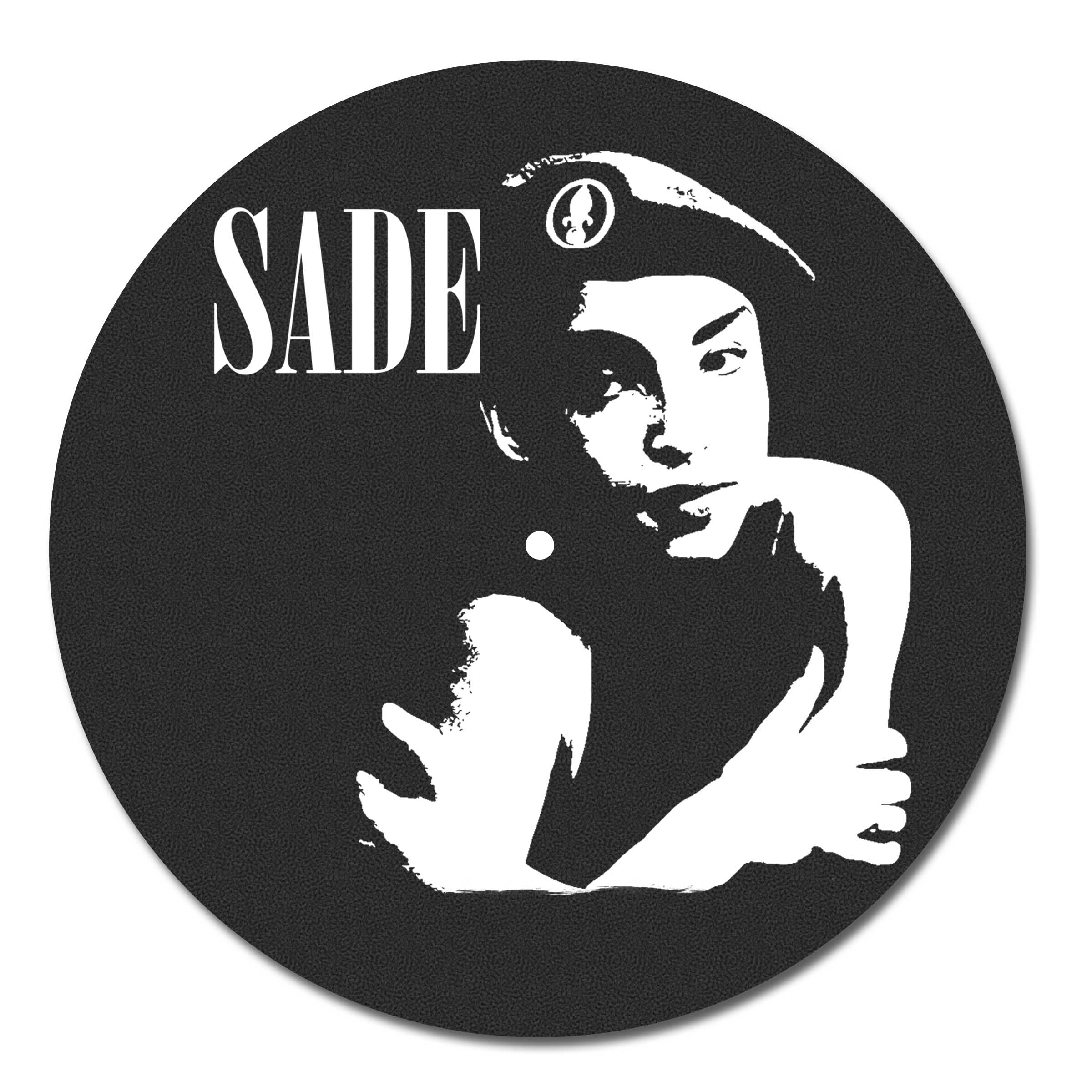 Sade Stencil Turntable Slipmat