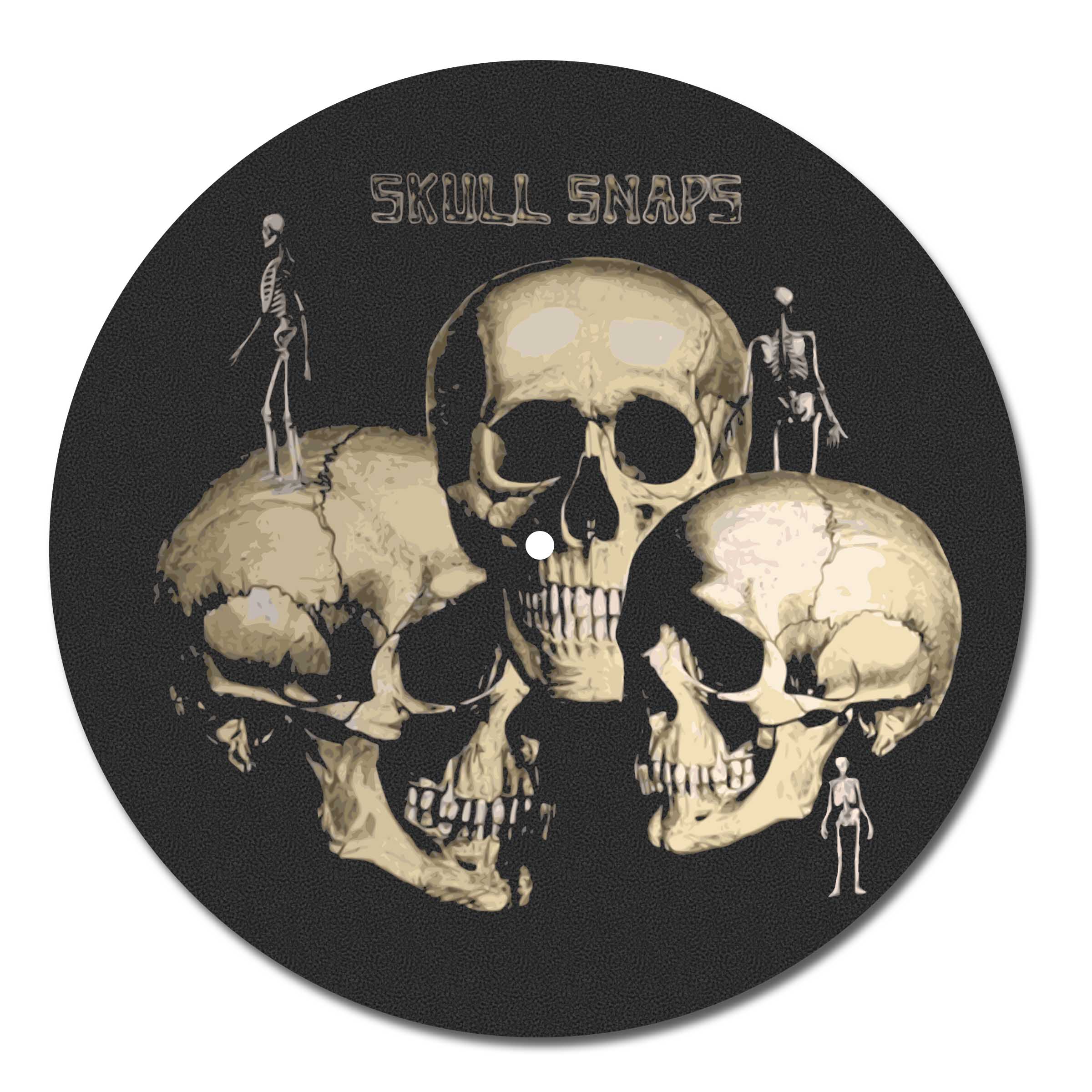 Skull Snaps Turntable Slipmat