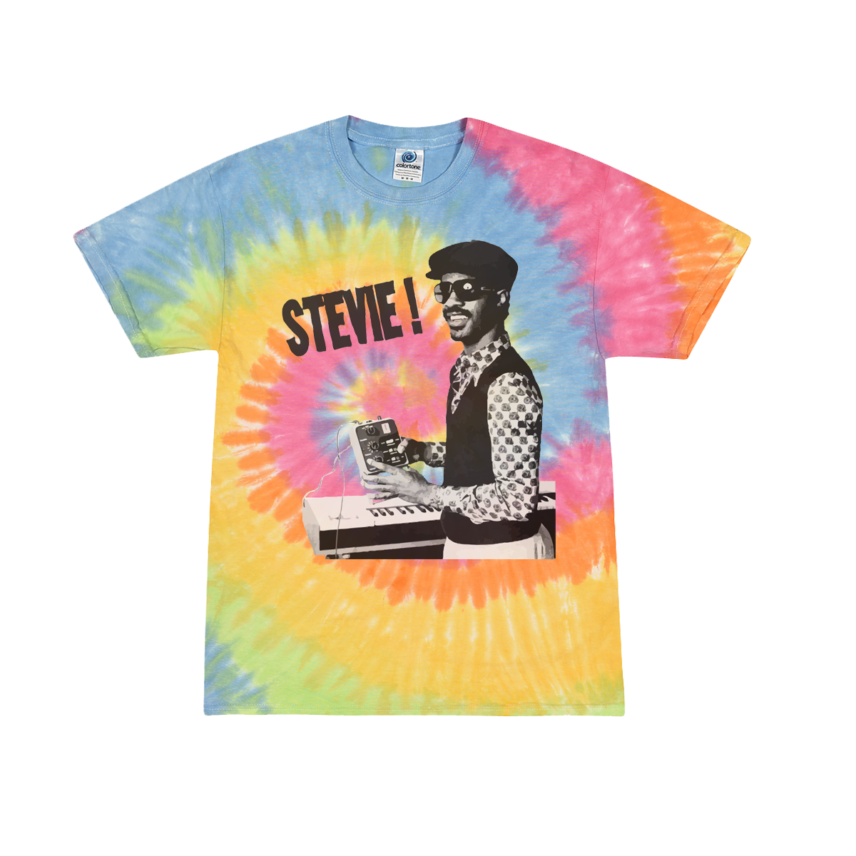 Stevie Wonder Tie Dye T-Shirt