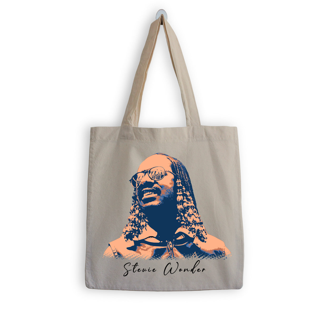 Stevie Wonder Tote Bag