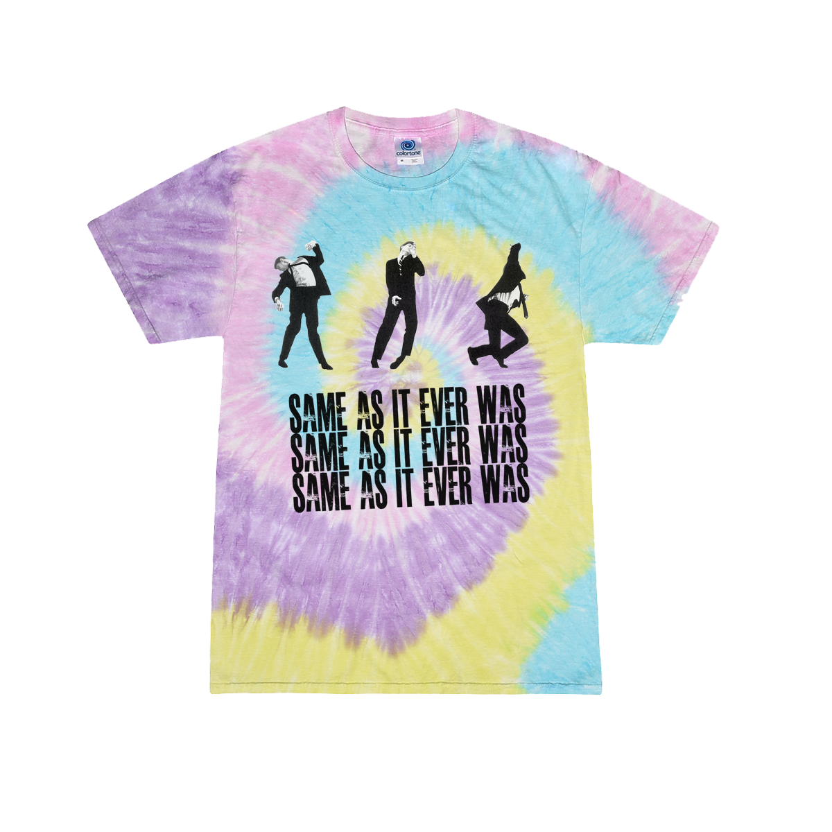 Talking Heads Same As It Ever Was Tie Dye T-Shirt