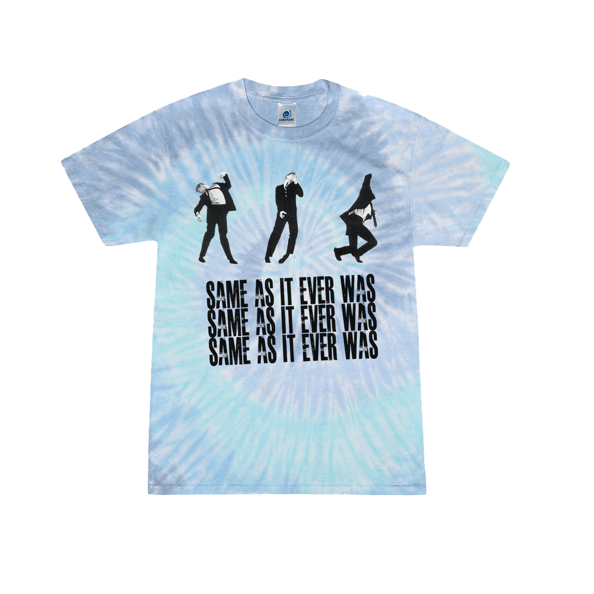 Talking Heads Same As It Ever Was Tie Dye T-Shirt