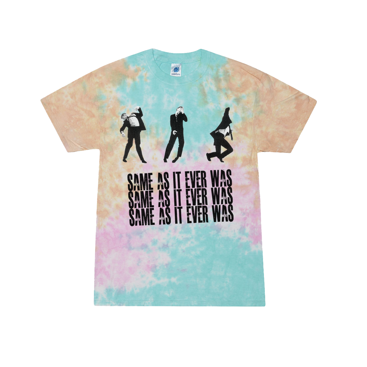 Talking Heads Same As It Ever Was Tie Dye T-Shirt