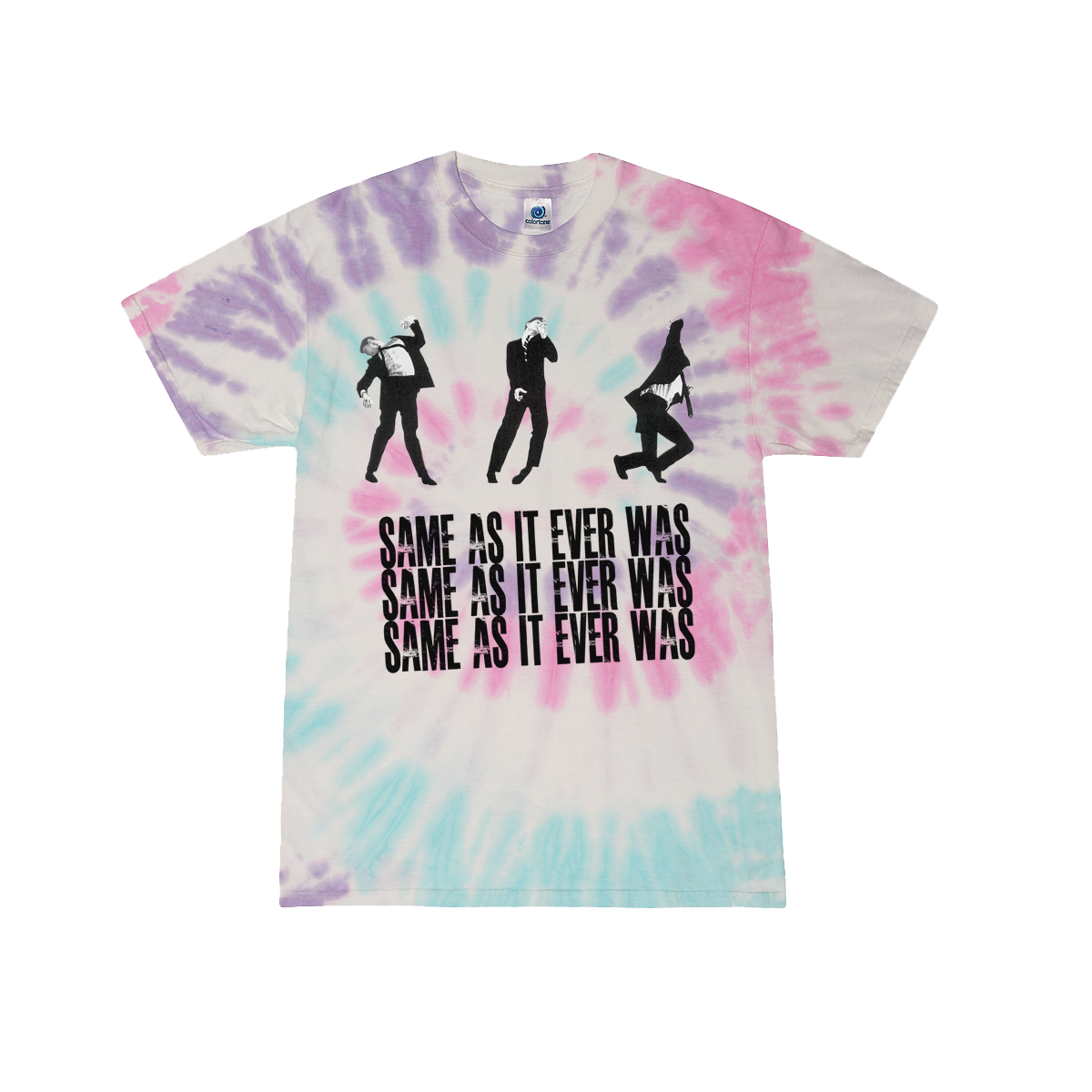 Talking Heads Same As It Ever Was Tie Dye T-Shirt