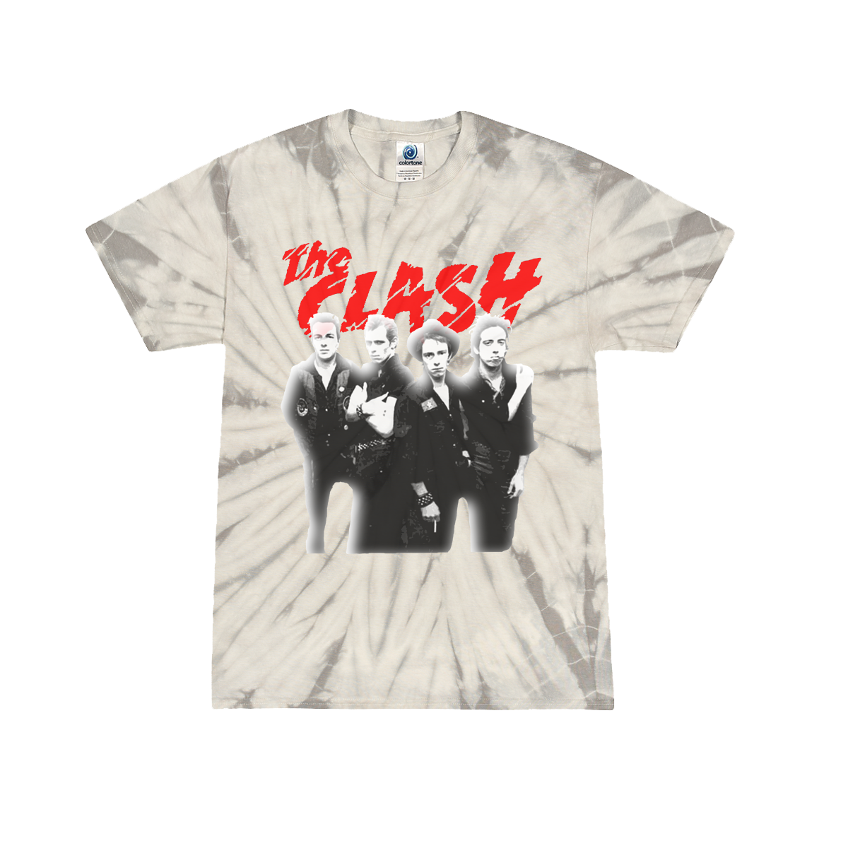 The Clash Tie Dye T-Shirt