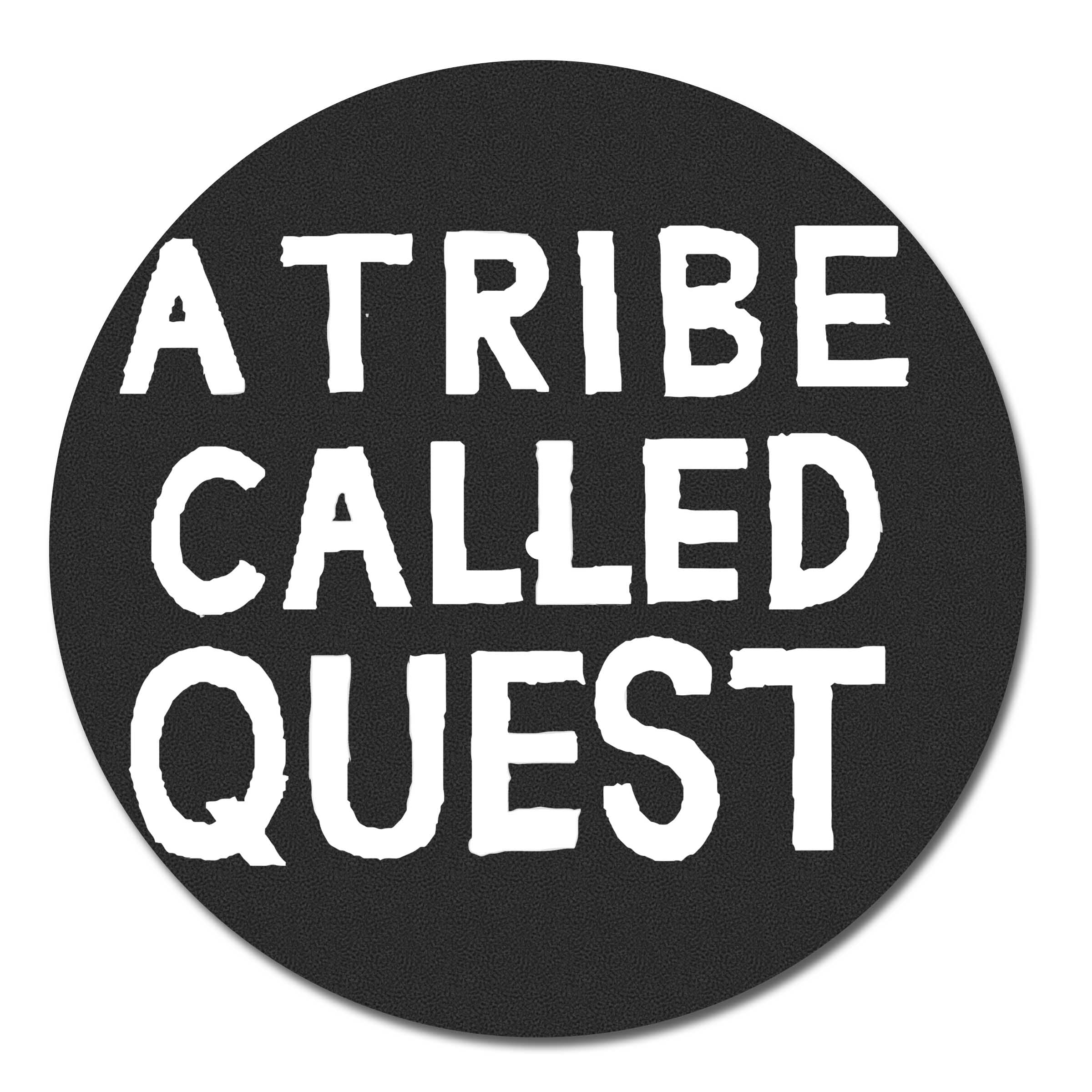 A Tribe Called Quest Text Turntable Slipmat