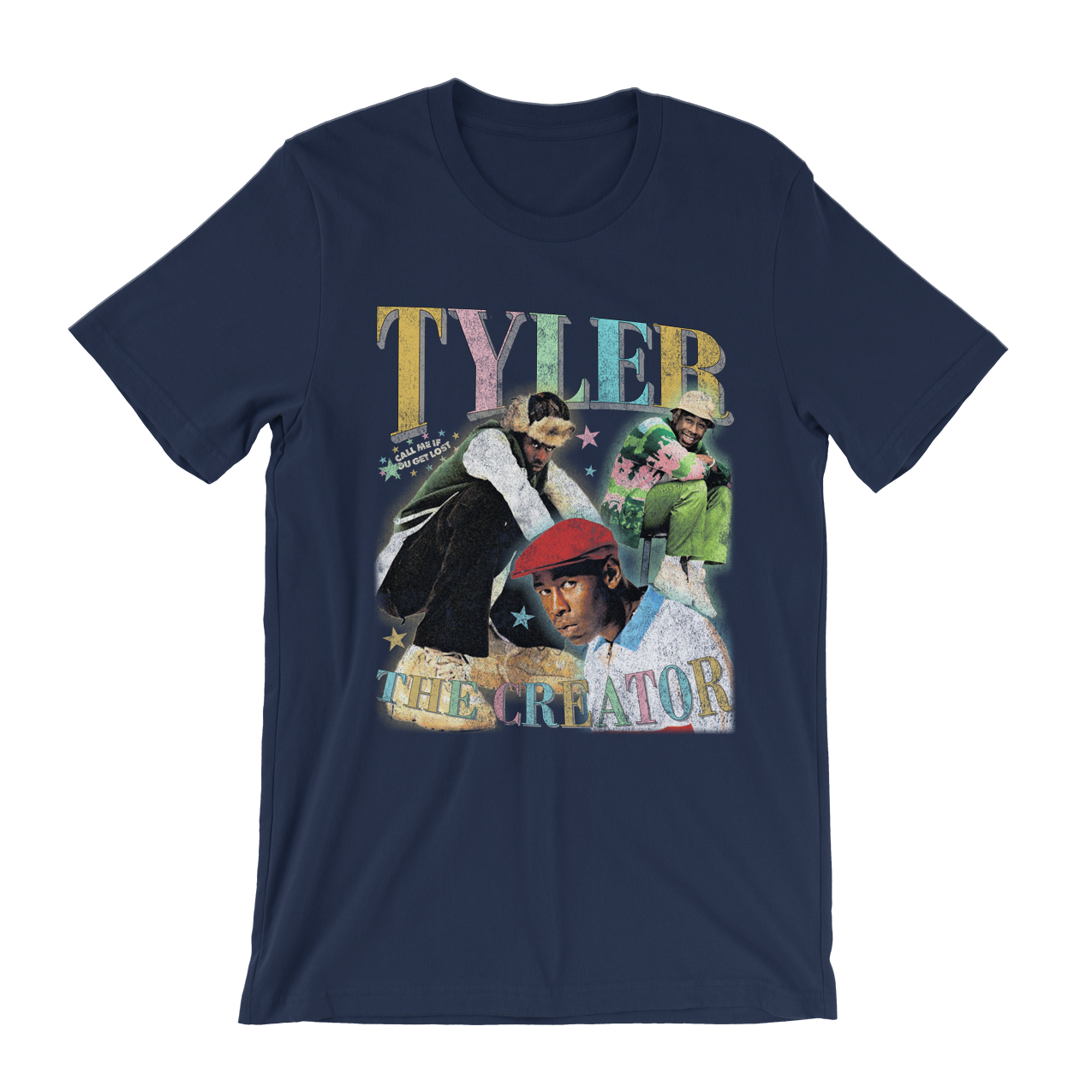 Tyler The Creator Distressed Design T-Shirt