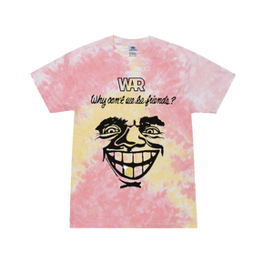 War Why Can't We Be Friends? Tie Dye T-Shirt