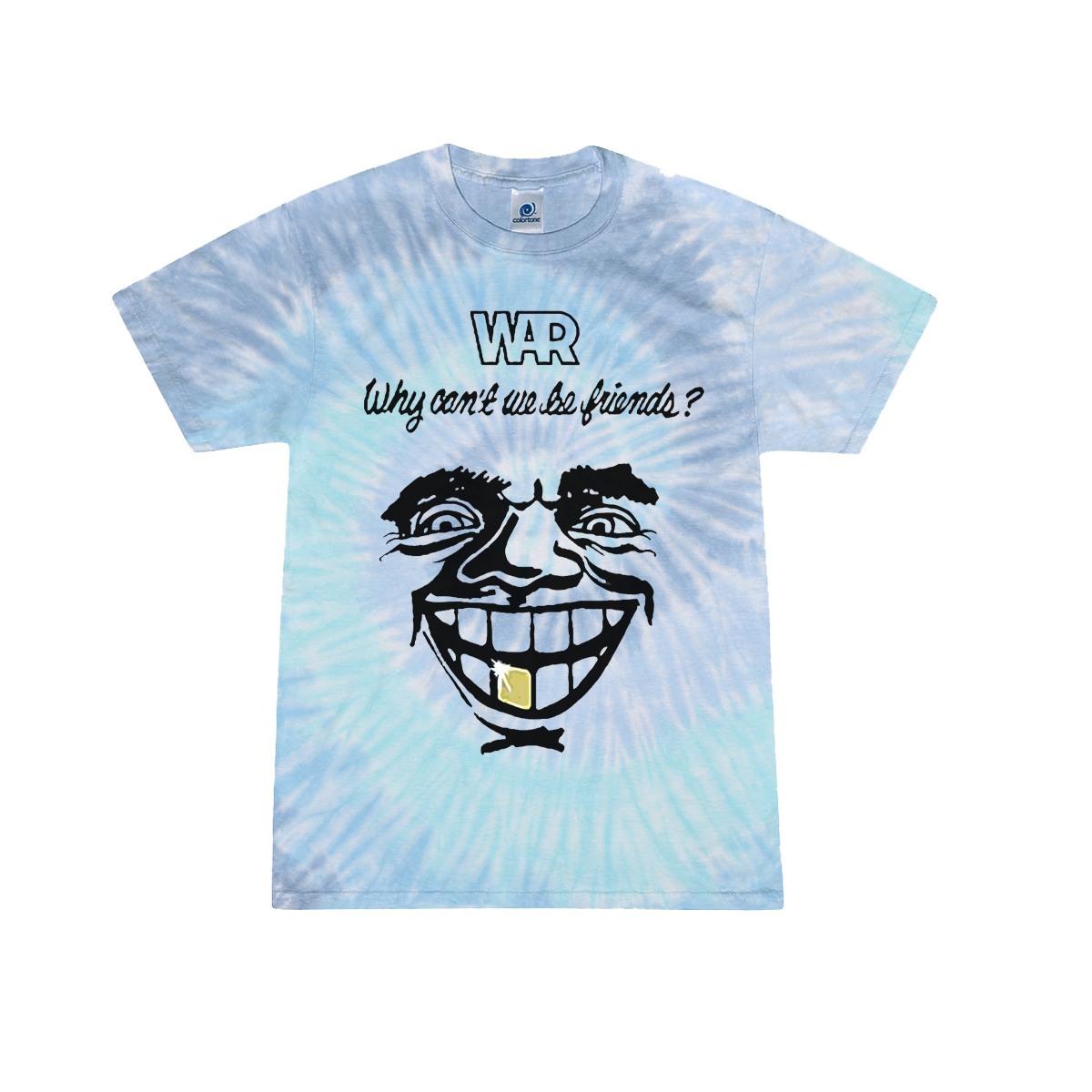 War Why Can't We Be Friends? Tie Dye T-Shirt