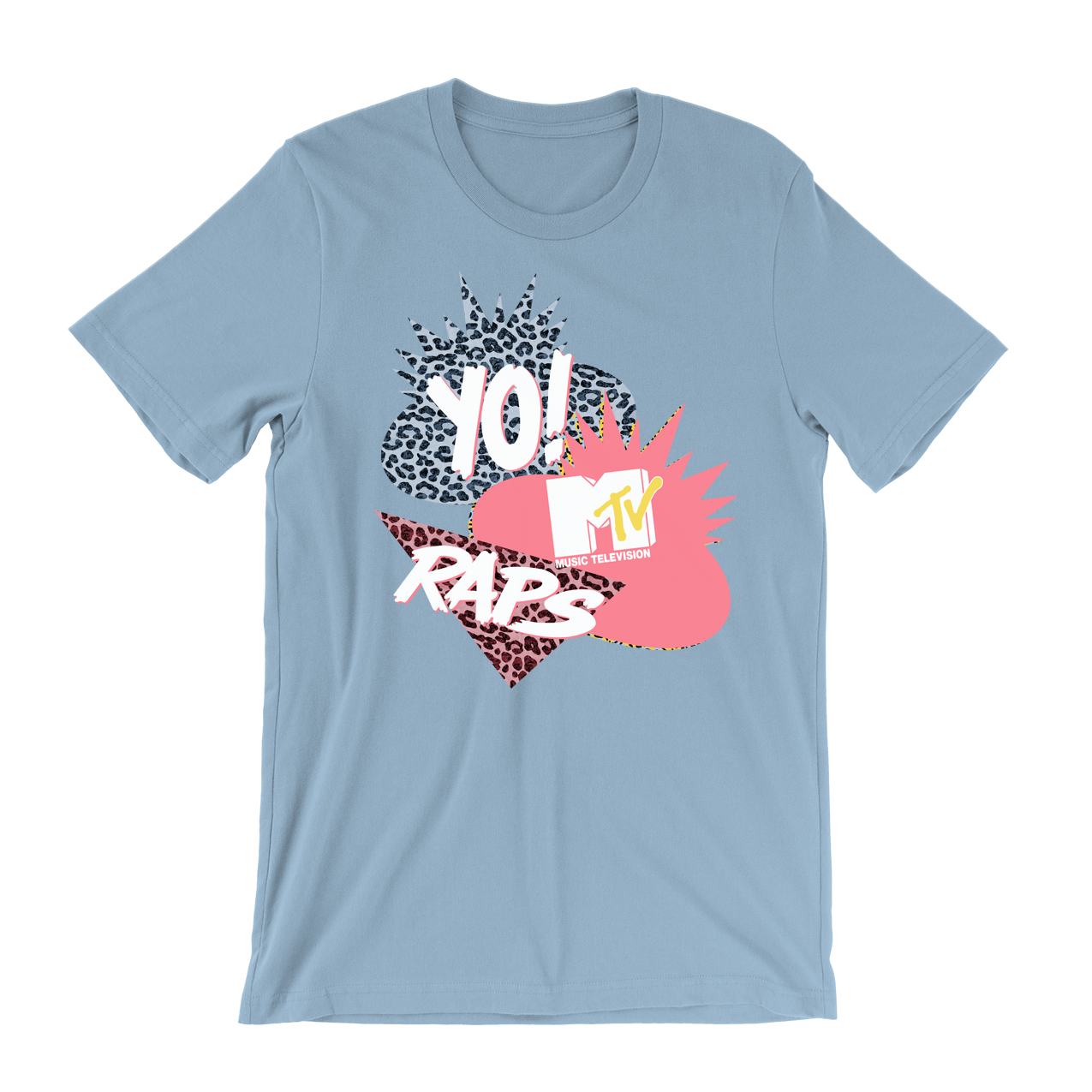 Yo! Mtv Raps Leopard Design T-Shirt