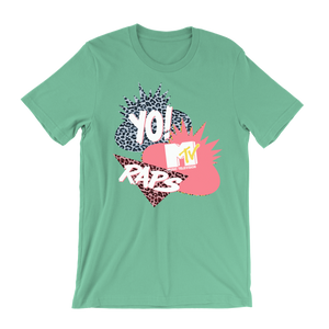 Yo! Mtv Raps Leopard Design T-Shirt