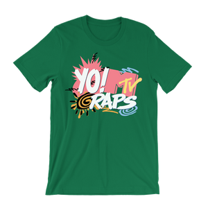 Yo! Mtv Raps Spiral Design T-Shirt