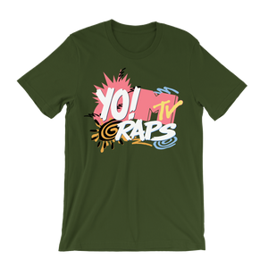 Yo! Mtv Raps Spiral Design T-Shirt