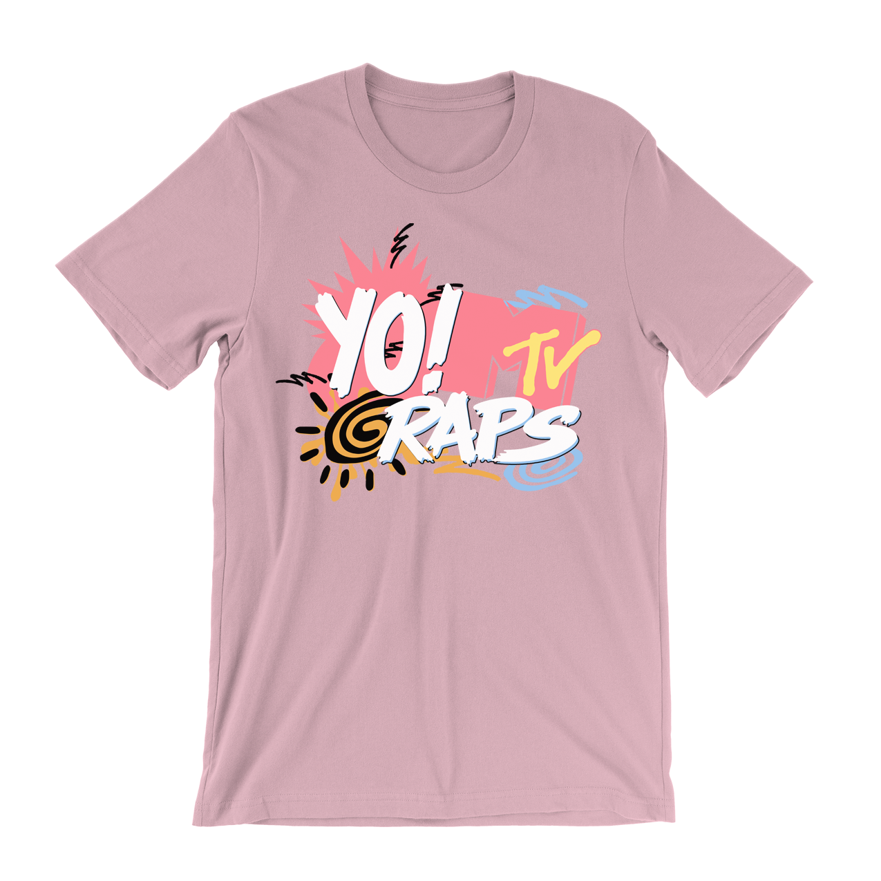 Yo! Mtv Raps Spiral Design T-Shirt